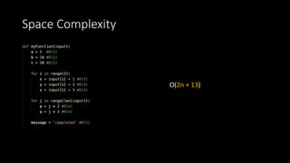 Algorithm Complexity & Big-O Analysis | PPTX