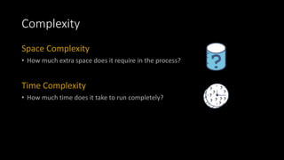 Algorithm Complexity & Big-O Analysis | PPTX