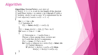 Algorithm
 