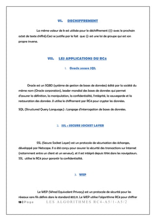 Rc4 Definition Algorithme de chiffrement RC4, A5/1 & A5/2 | PDF