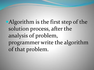 Algorithm & flowchart | PPT