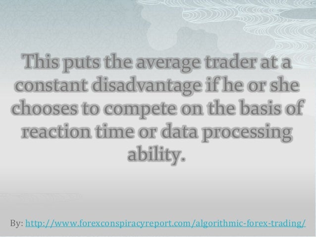 Successful forex algorithms