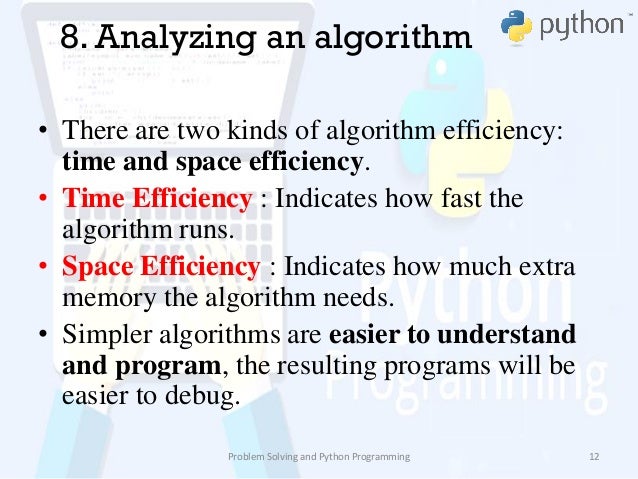 Algorithmic problem solving