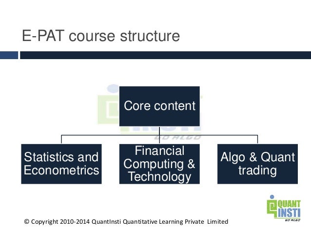 Algorithmic trading and quantitative strategies nyu