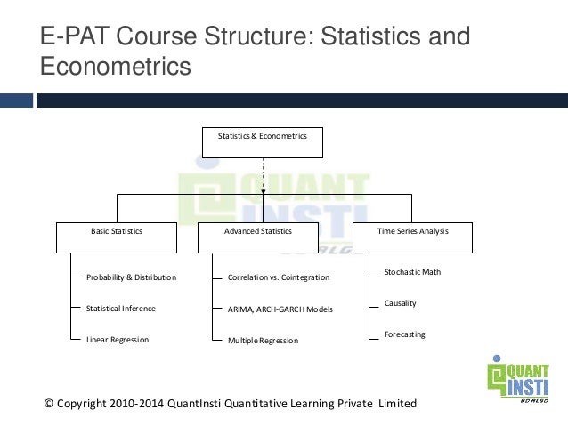 Algorithmic trading and quantitative strategies stanford