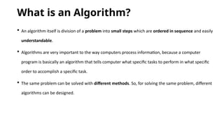 Algorithmics, intro to data structures.pptx