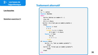 Algorithmique avancée et python Algorithmique avancée et python.pdf