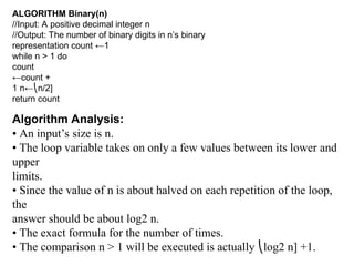 Algorithm characteristics,examples,procedures | PPT