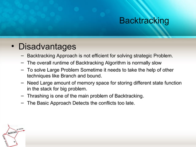 BackTracking Algorithm: Technique and Examples | PPT