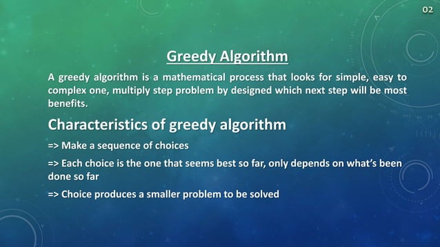 greedy algorithm Fractional Knapsack | PPT