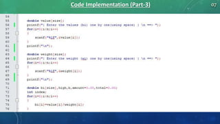 Code Implementation (Part-3) 07
 
