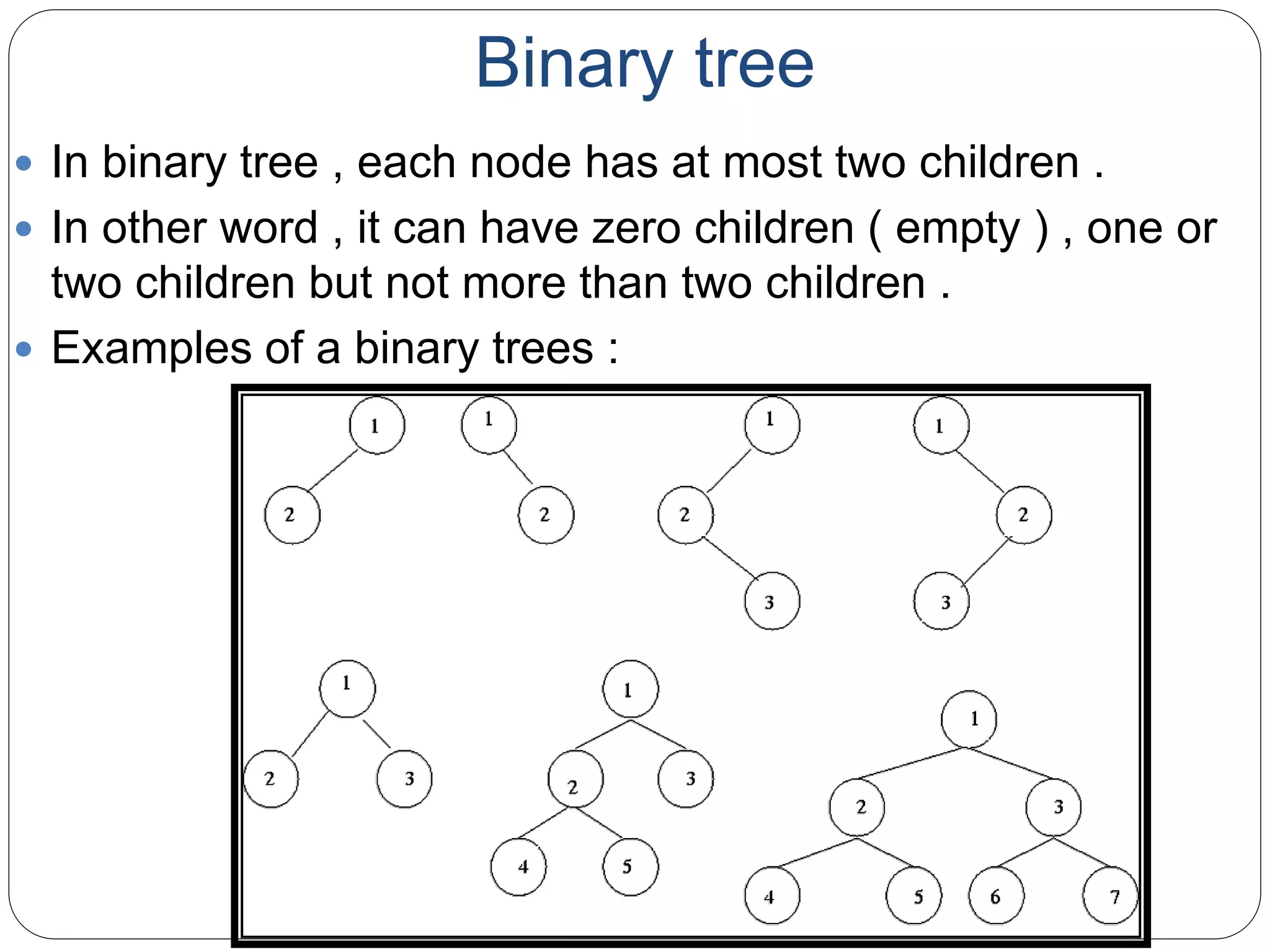 Tree data structure | PPTX