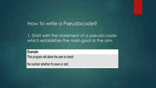 Comprehensive Guide to Algorithms, Pseudocode, and Flowcharts for ...