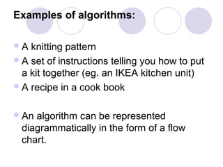Algorithms | PPT