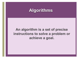 Algorithms KS1 & KS2 | PDF | Education