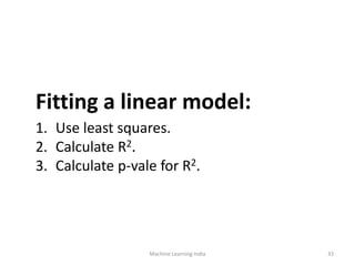 Core Machine Learning Algorithms | PPTX
