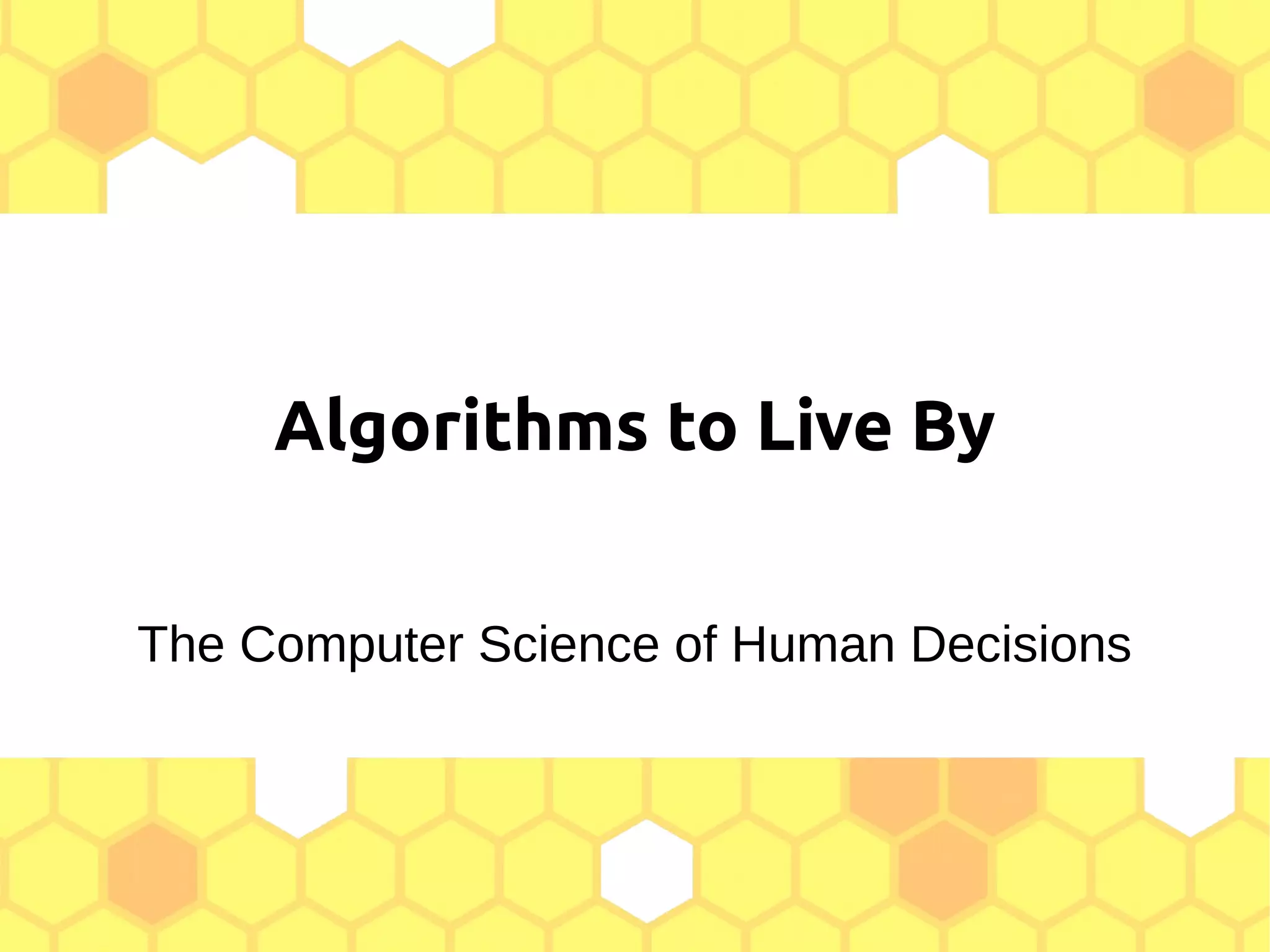 Algorithms | PPT