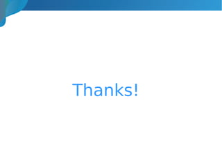 Thanks!
 