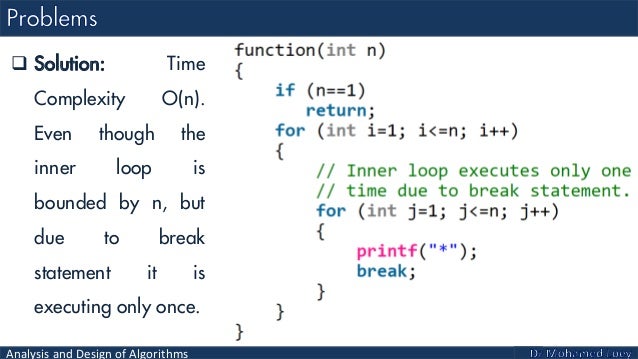 Algorithms Lecture 2: Analysis of Algorithms I