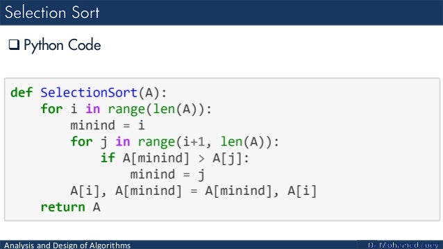 Algorithms Lecture 4: Sorting Algorithms I