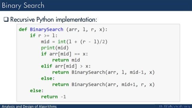 Algorithms Lecture 6: Searching Algorithms
