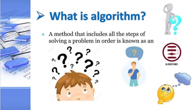 Algorithms and flow chart | PPTX