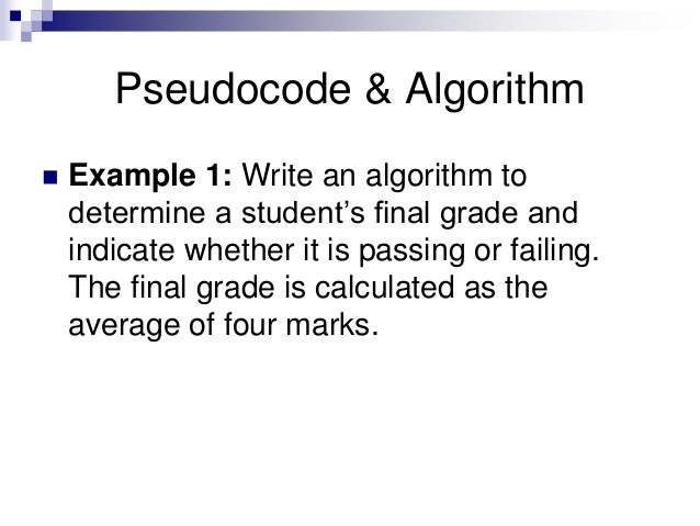 Algorithmsandflowcharts1