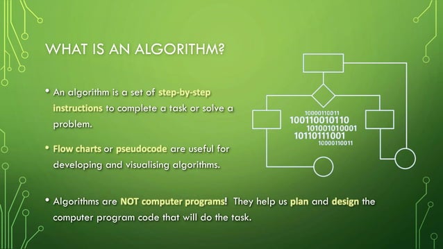 Algorithms and Programming | PPTX