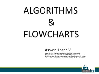 Algorithms&flowcharts | PPT