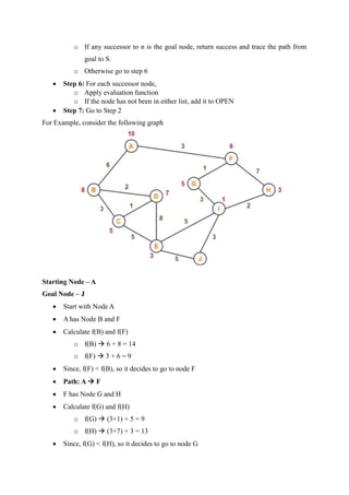 Problem solving Agents using Maximin algorithm | PDF
