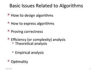 Comprehensive Guide to Algorithm Design and Analysis Techniques | PPT