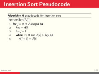 Algorithms lecture 3 | PPT image.