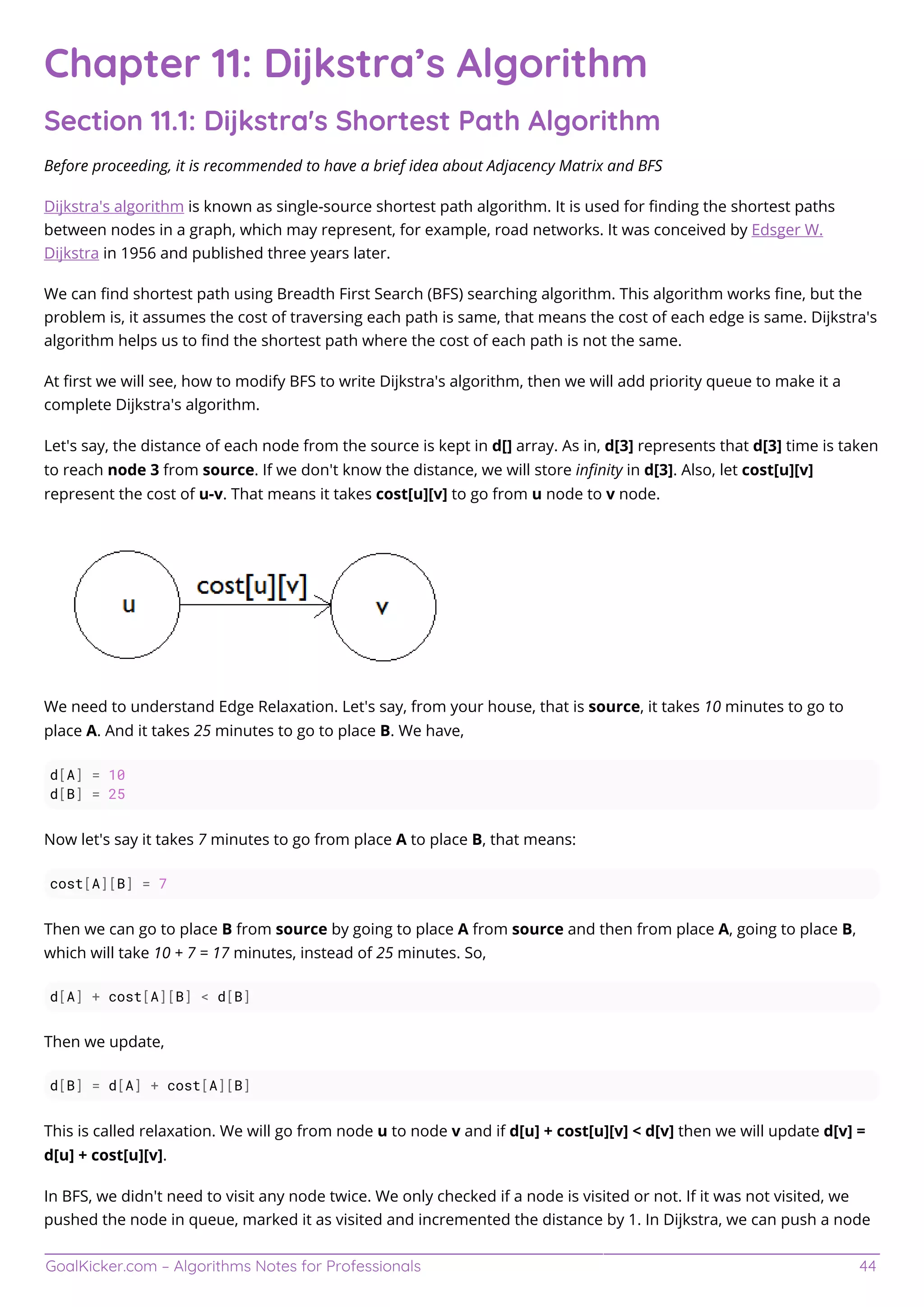 Algorithms notesforprofessionals | PDF