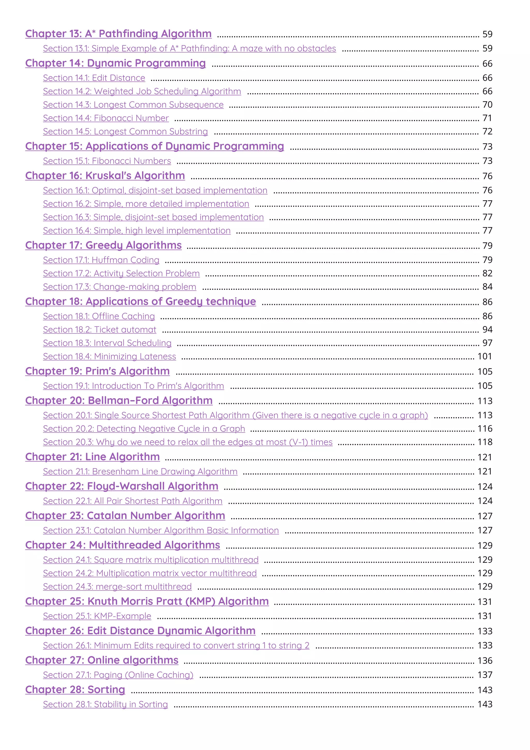 Algorithms notes for professionals | PDF