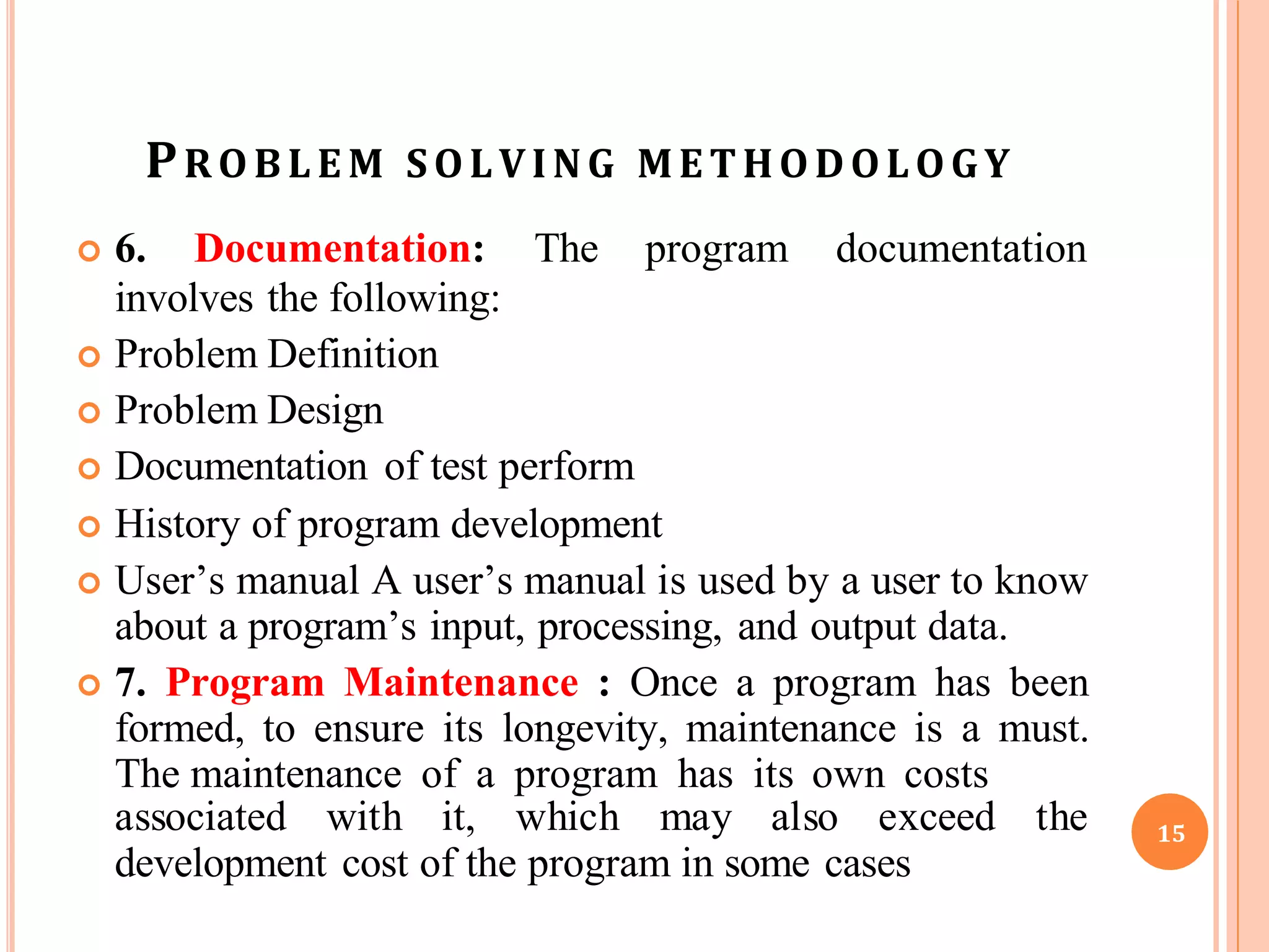 Algorithm to programs.pptx | Programming Languages | Computing