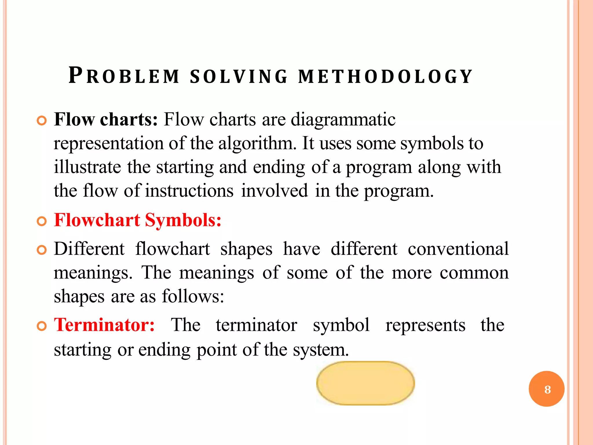Algorithm to programs.pptx | Programming Languages | Computing