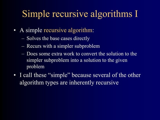 Algorithm types | PPT