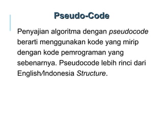 Algoritma: Prinsip, Jenis, dan Implementasi dalam Pemecahan Masalah | PPT