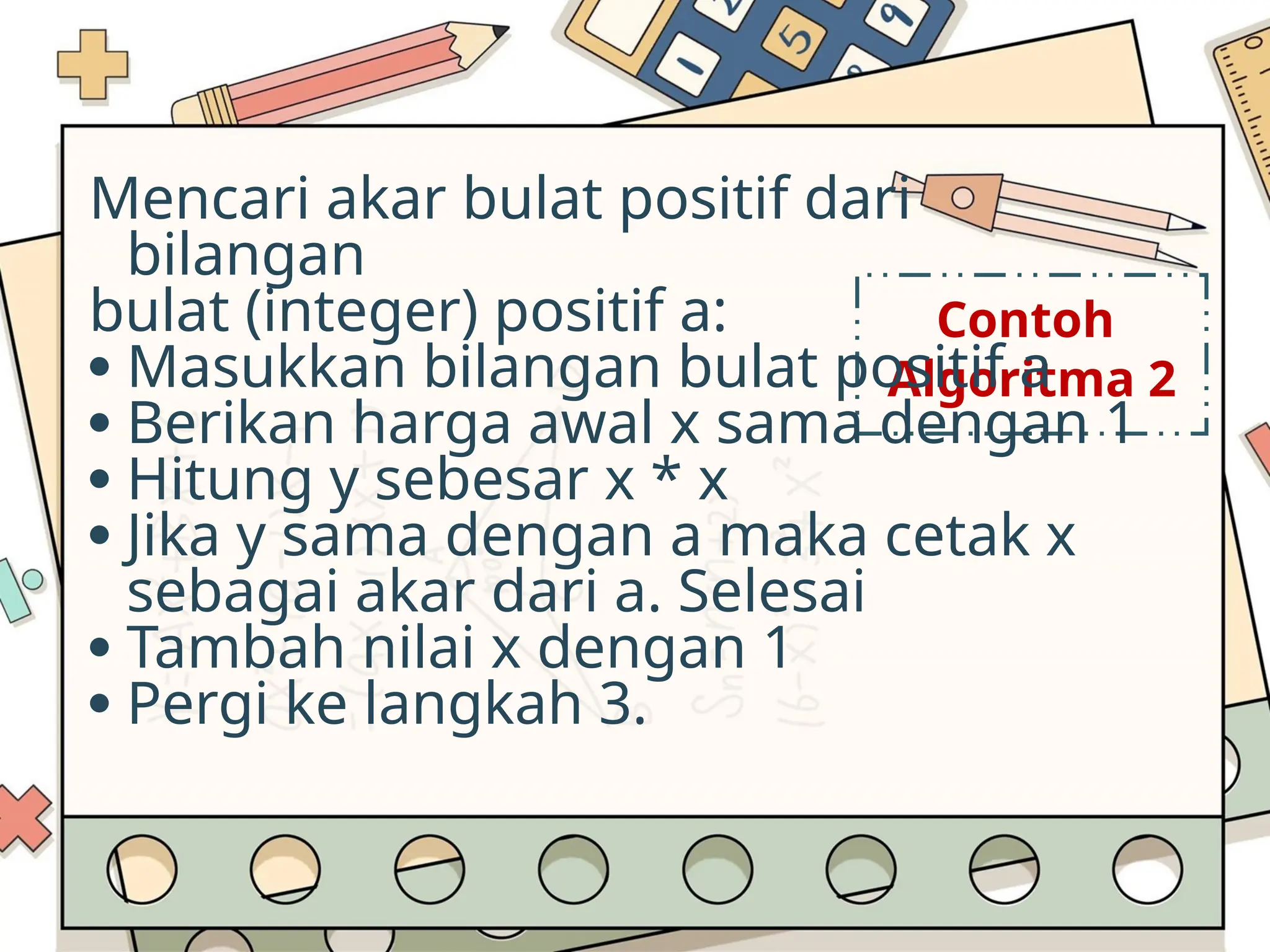 Algoritma dan flowchart SMP kelas 7 TIK | PPT
