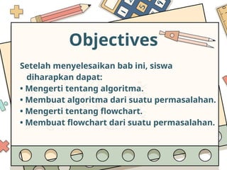 Algoritma dan flowchart SMP kelas 7 TIK | PPT