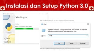 Instalasi dan Setup Python 3.0
 