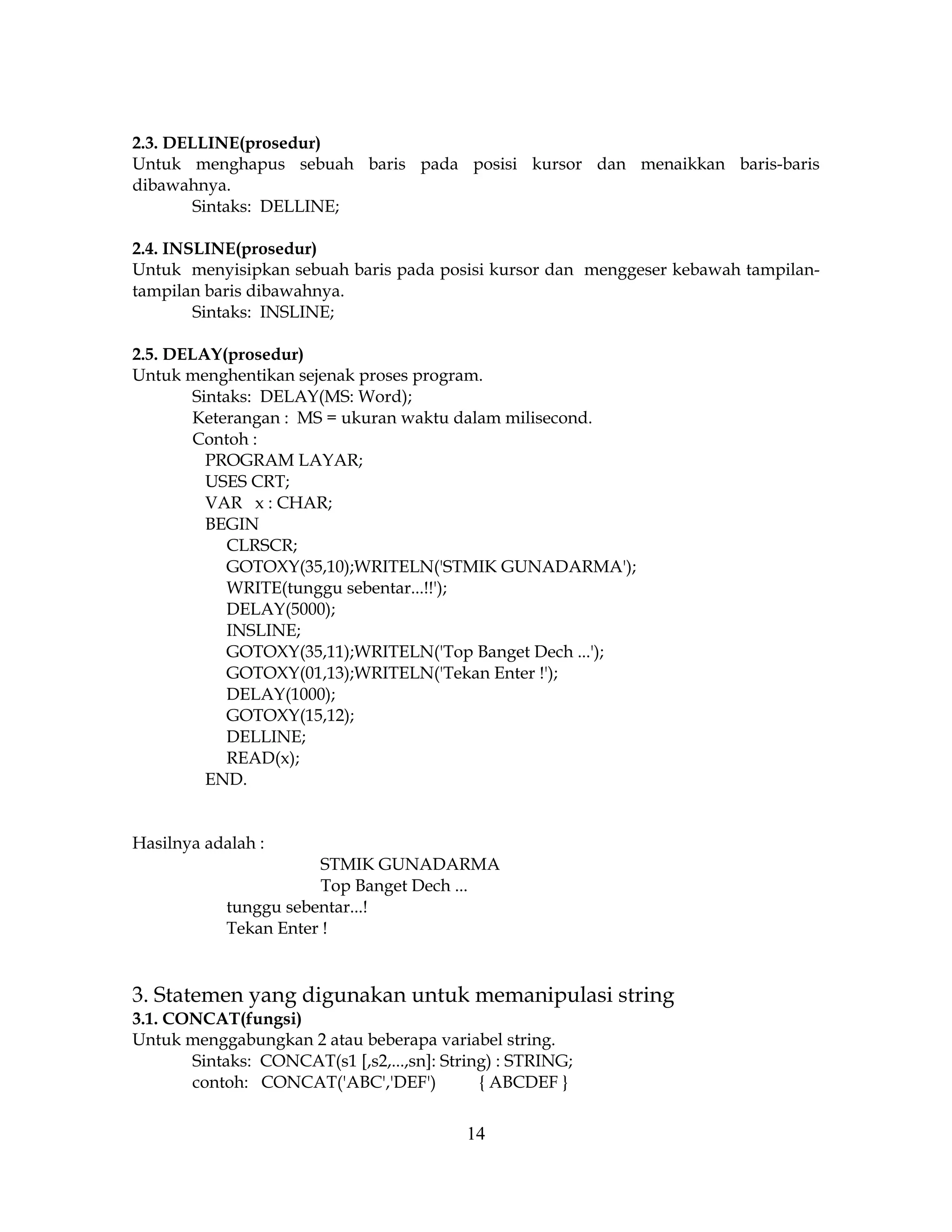 Modul Pascal Mengenal Flowchart Pdf