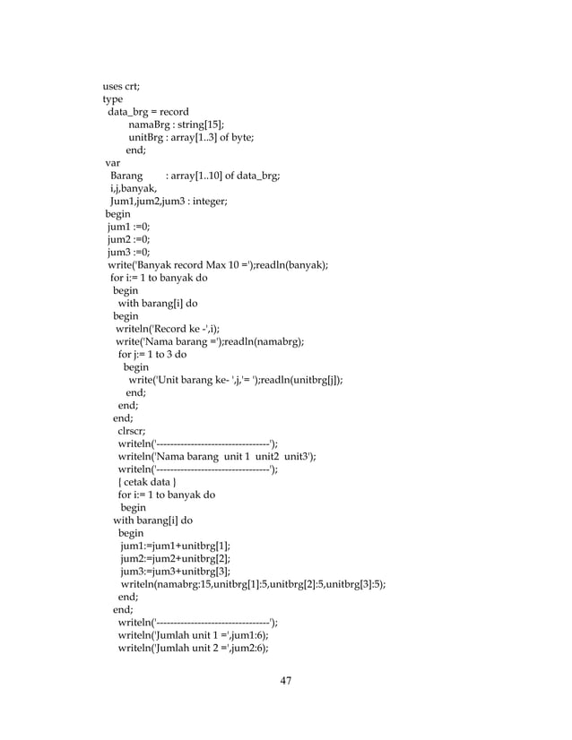 Modul Pascal Mengenal Flowchart | PDF