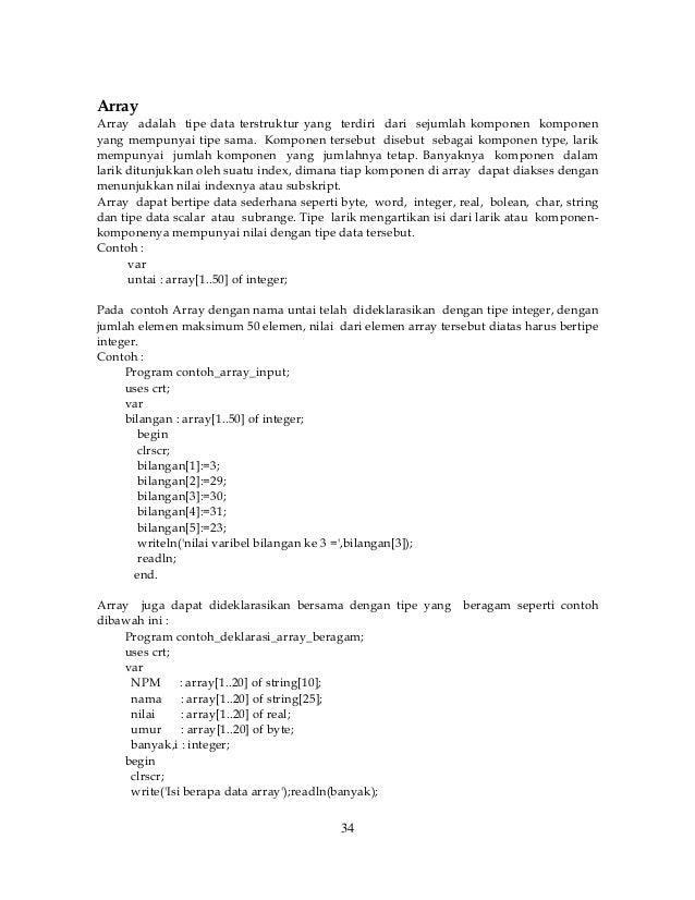 Modul Pascal Mengenal Flowchart