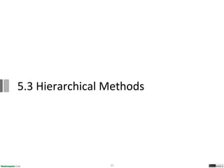 5.3 Hierarchical Methods
33
 