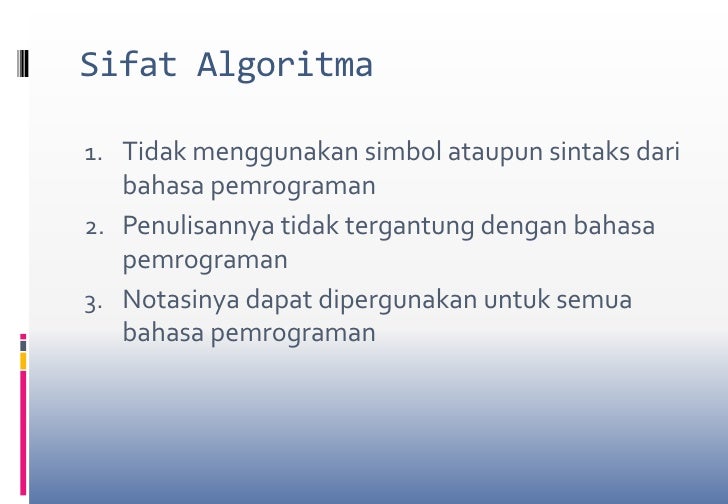 definisi algoritma pemrograman definisi algoritma pemrograman
