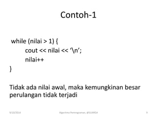 Algoritma pemrograman 10 | PPT