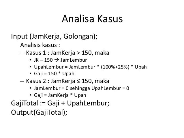 Algoritma Pemrograman Flowchart Logika Dan Algoritma