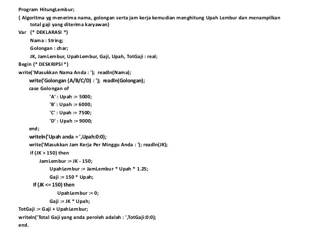 Algoritma Pemrograman Flowchart Logika Dan Algoritma