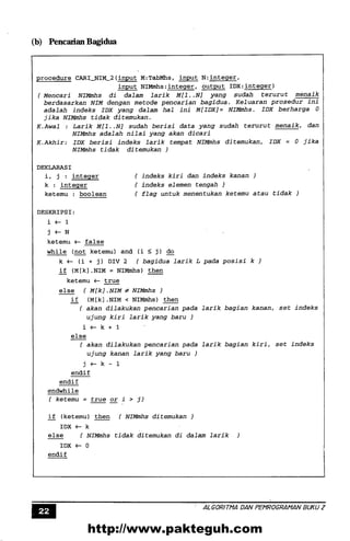 Algoritma pemrograman 2 | PDF